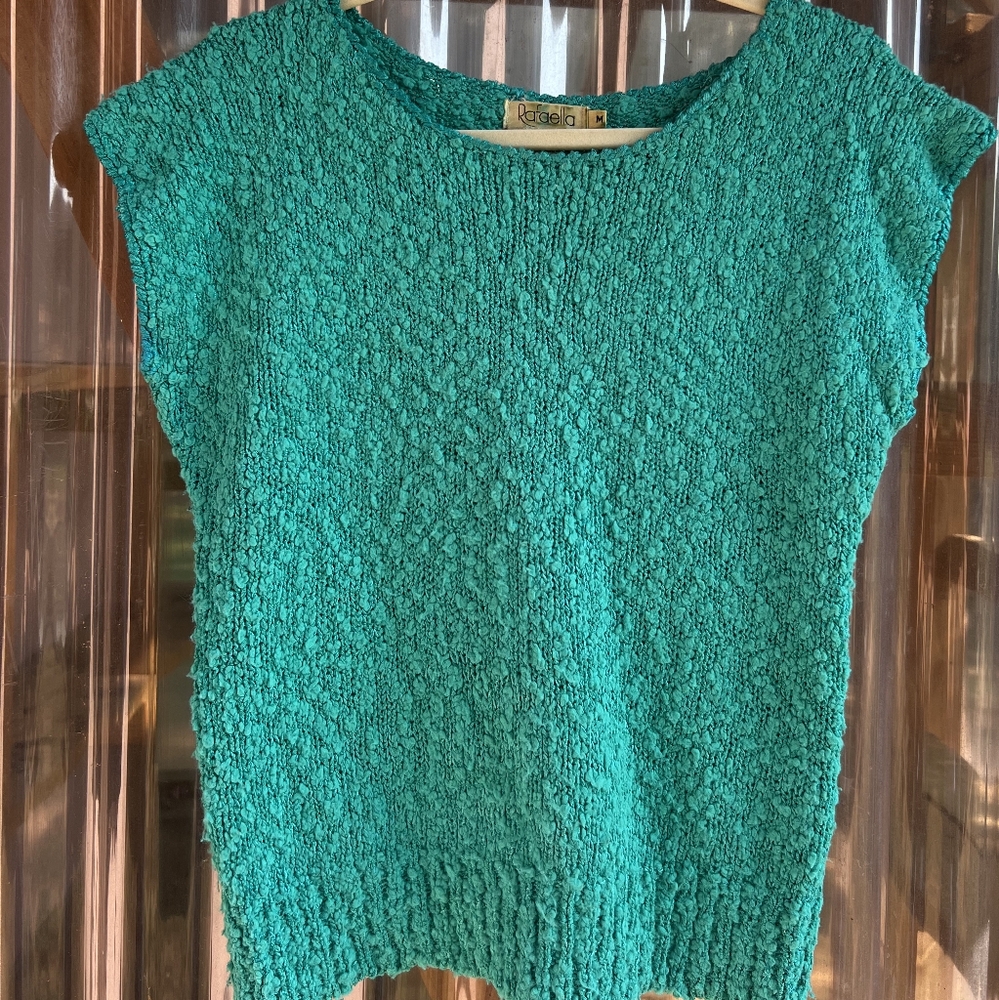 Rafaella Turquoise Knit Sweater